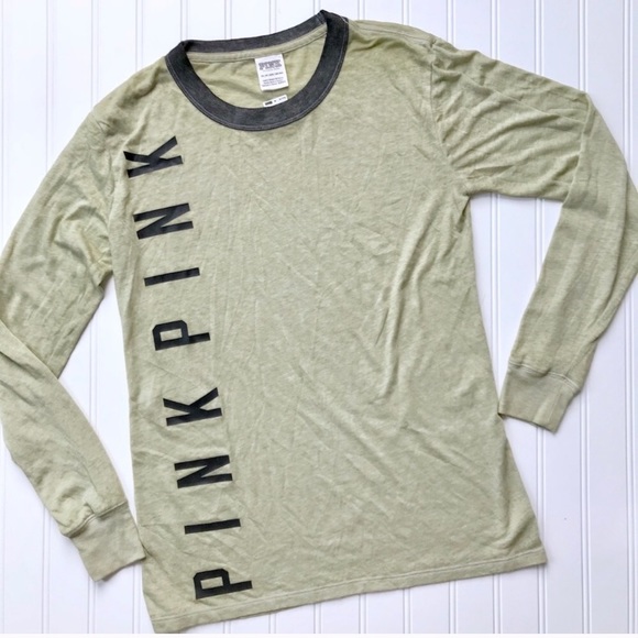 •VS PINK• burnout graphic tee - Picture 1 of 5